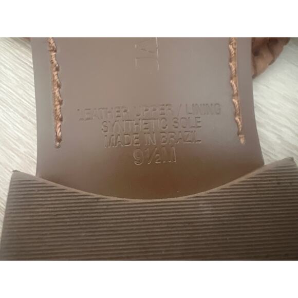 Jack Rogers Medallion Thong Sandals Size 9.5 Brown Boho Beach - Picture 6 of 6